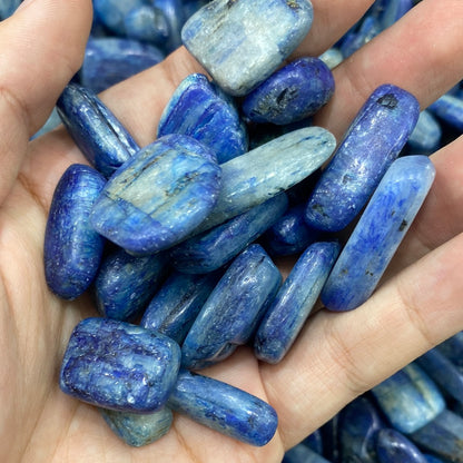 Kyanite tumbles