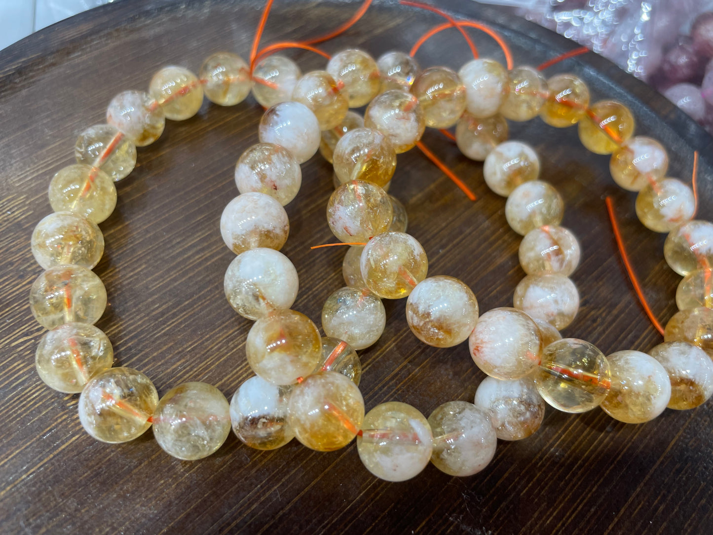 Citrine bracelet 10mm