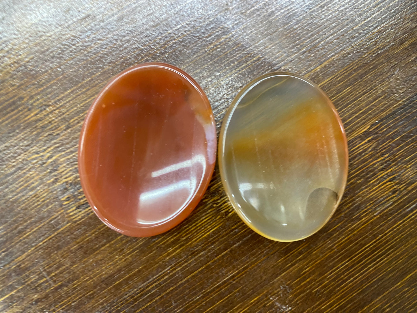 Carnelian Palm Stone