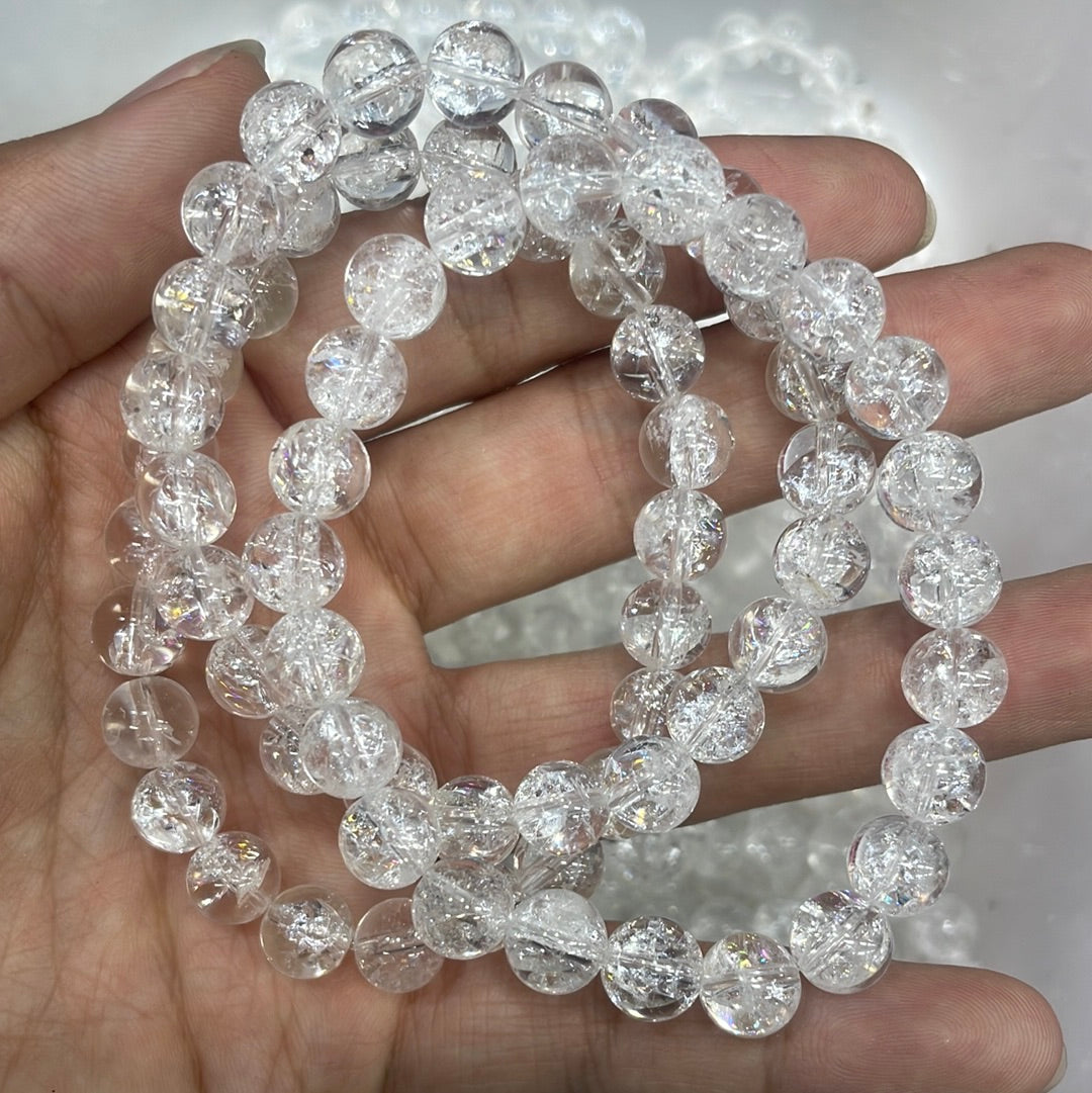 Clear quartz 8-12mm