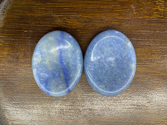 Blue Aventurine Palm Stone