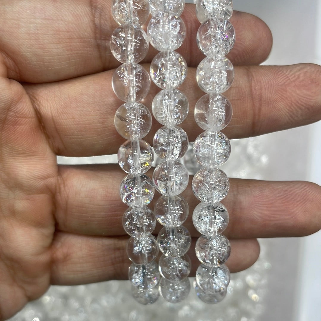 Clear quartz 8-12mm