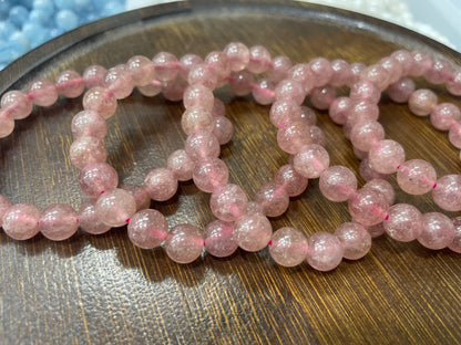 Strawberry Quartz bracelet