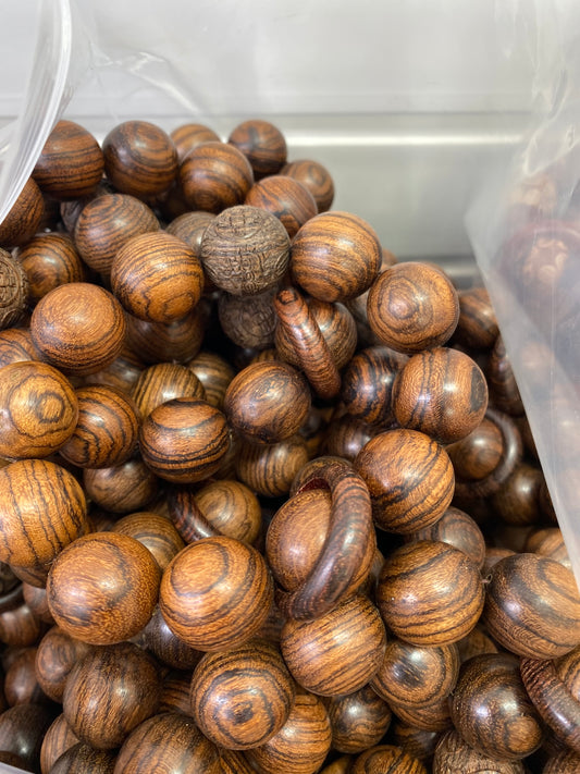 Tiger Skin Sandalwood 15mm