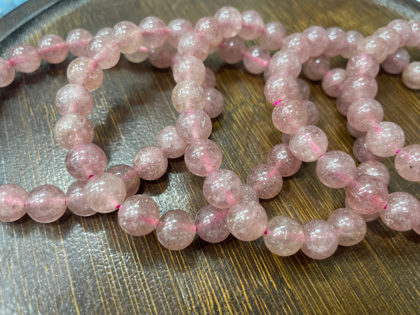 Strawberry Quartz bracelet