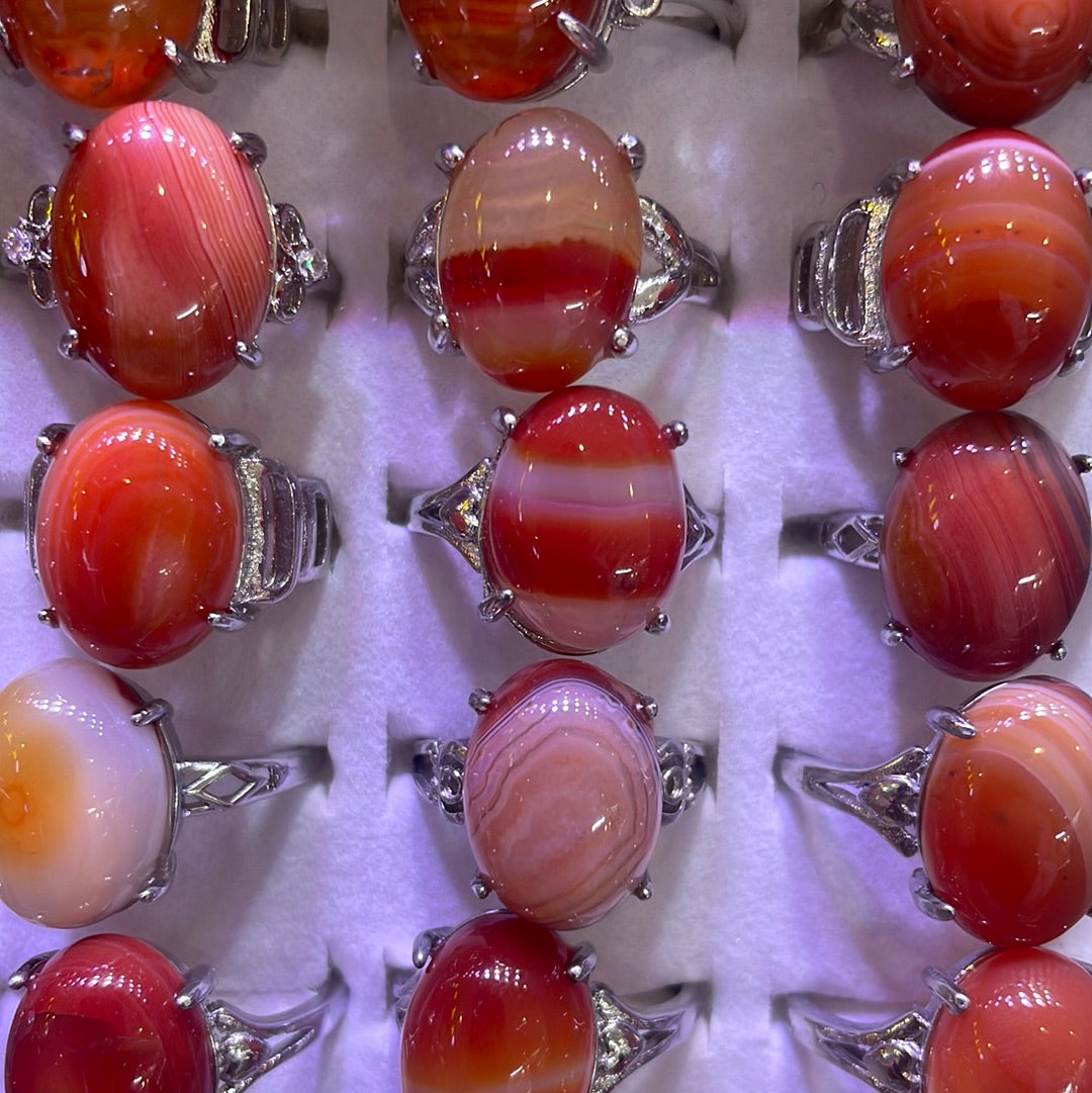 Carnelian rings