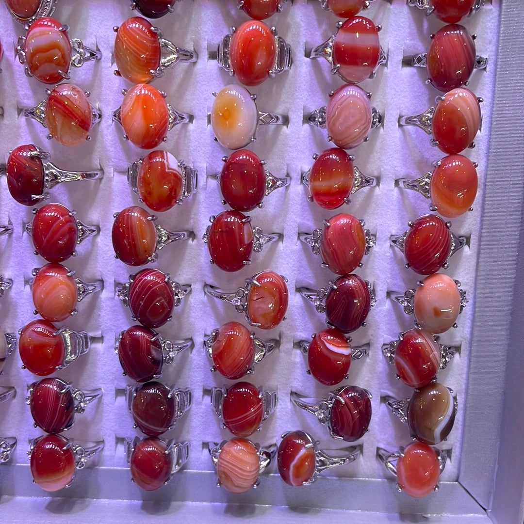 Carnelian rings