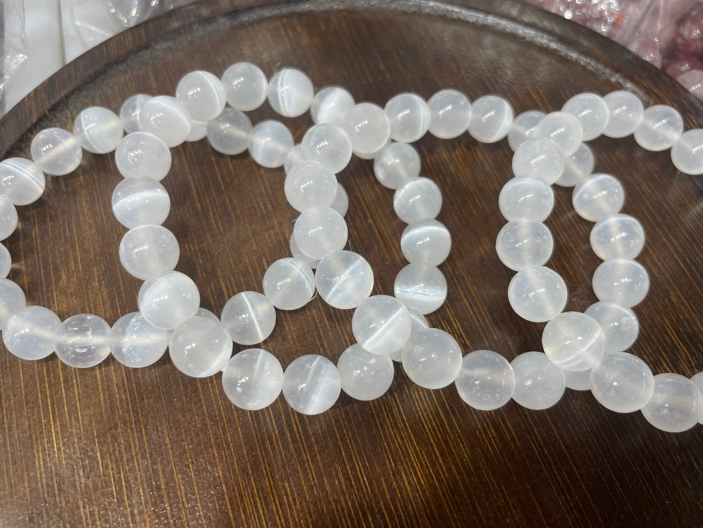 Selenite bracelet 10mm