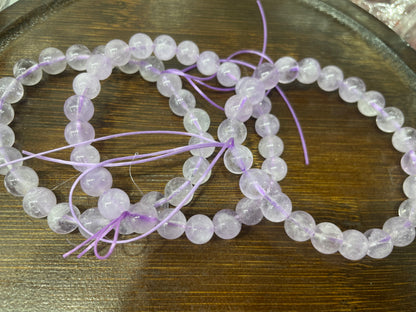 Lavender Amethyst Bracelet 8mm