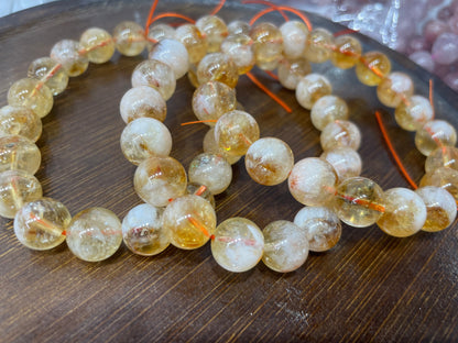 Citrine bracelet 10mm