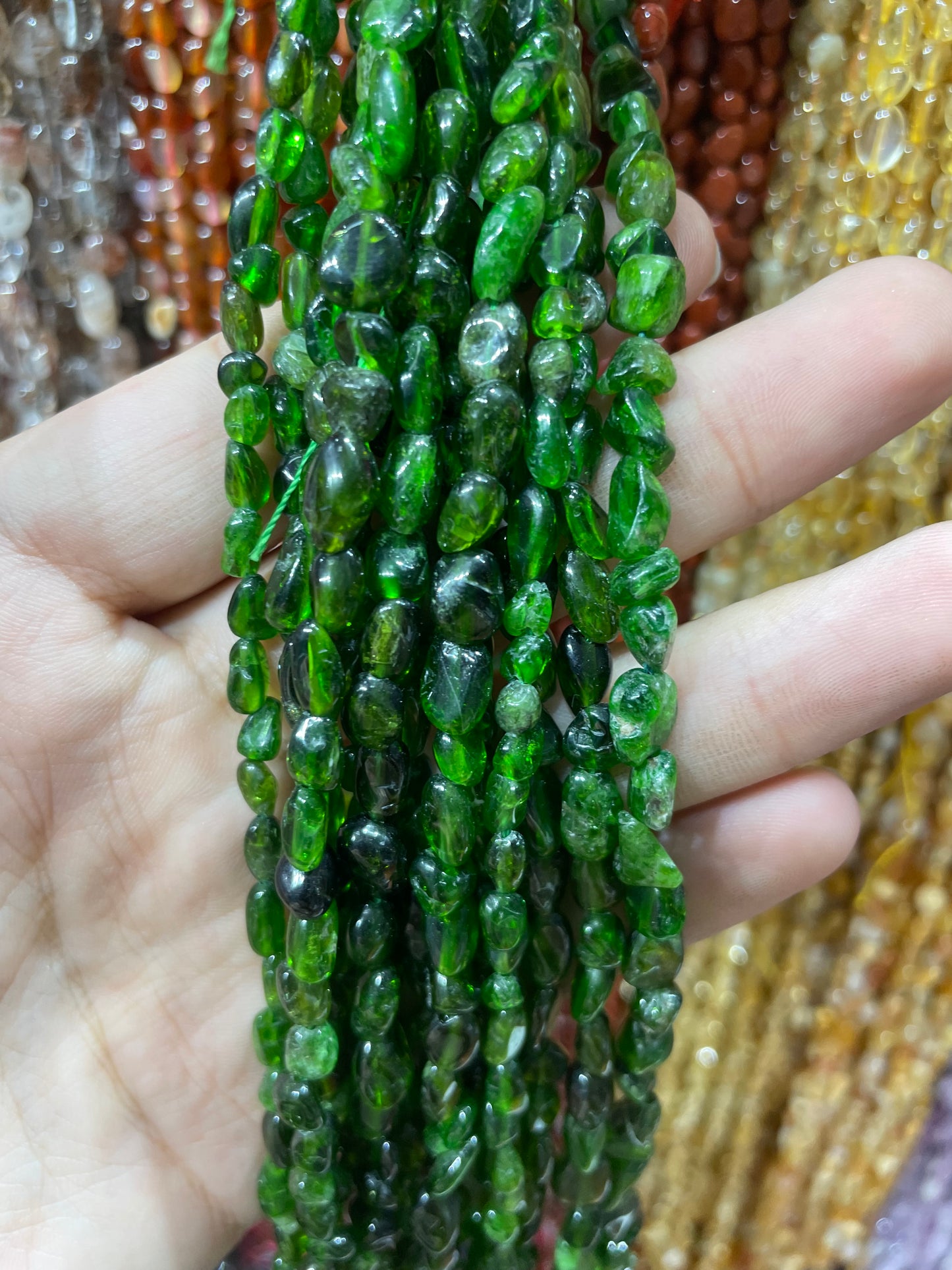 Green Diopside Stand