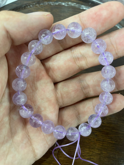 Lavender Amethyst Bracelet 8mm