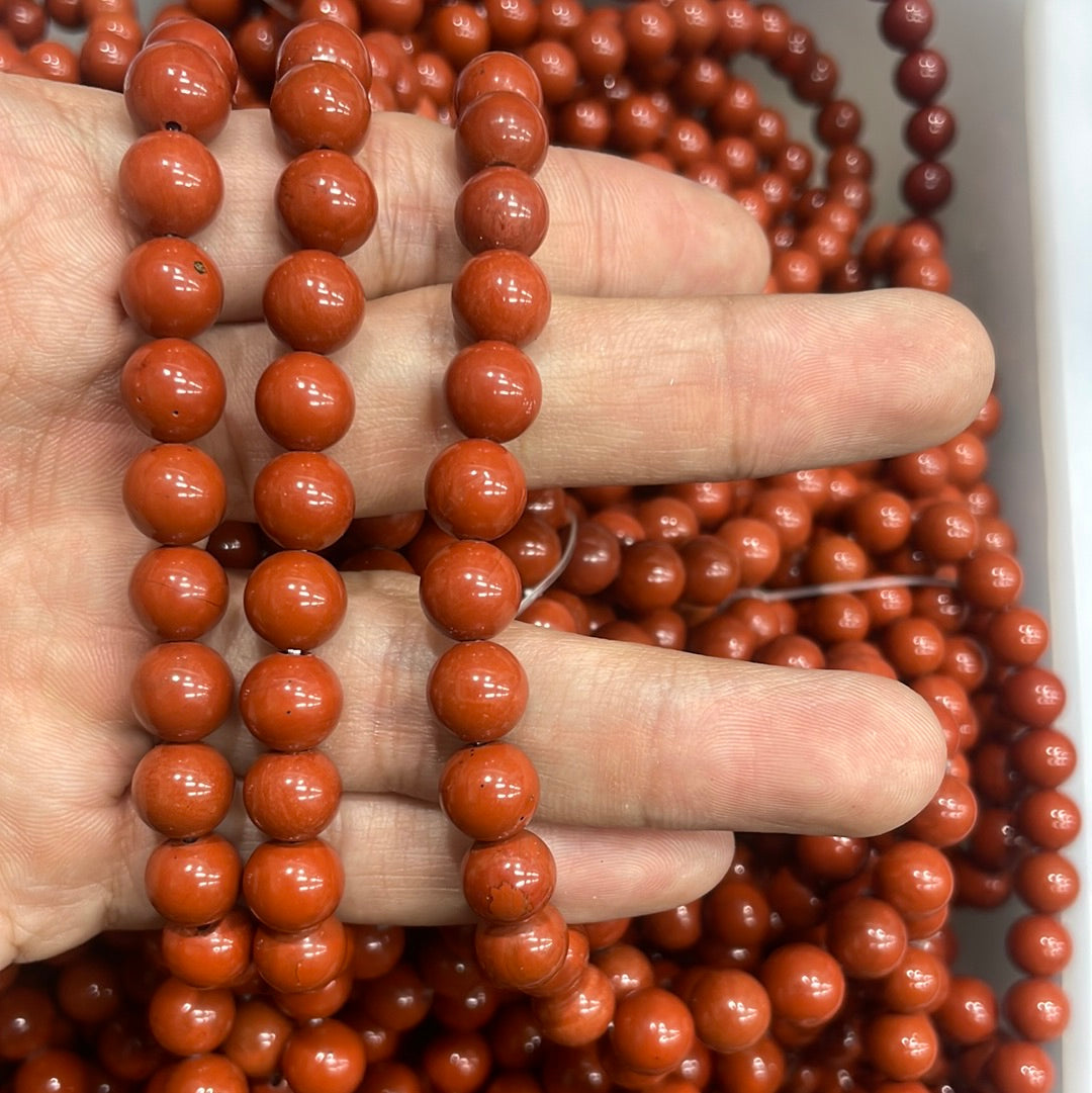 High quality Red Jasper 8mm