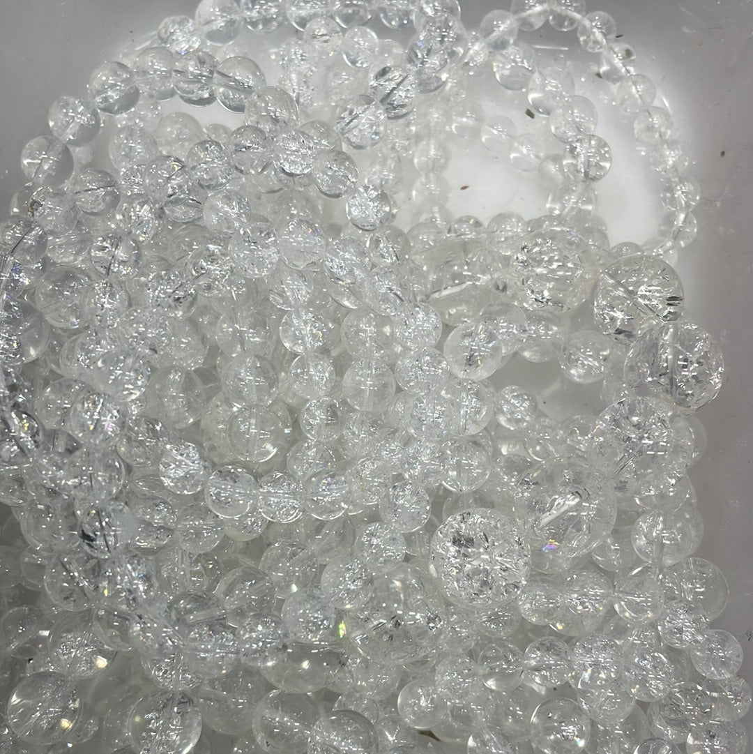 Clear quartz 8-12mm