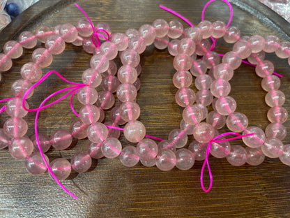 Strawberry Quartz bracelet 10mm