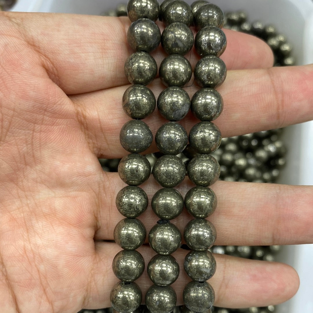 Pyrite bracelets 8mm