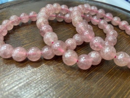 Strawberry Quartz bracelet