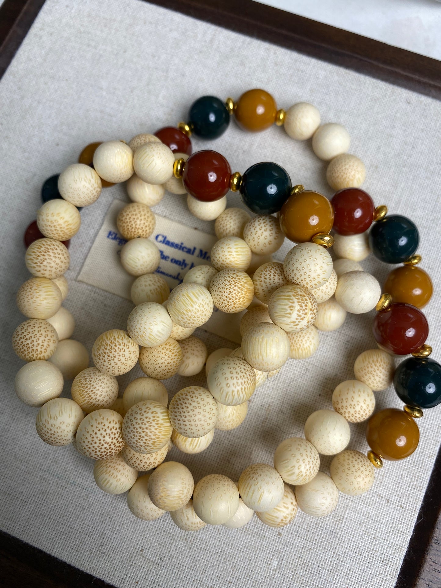 Bamboo beads