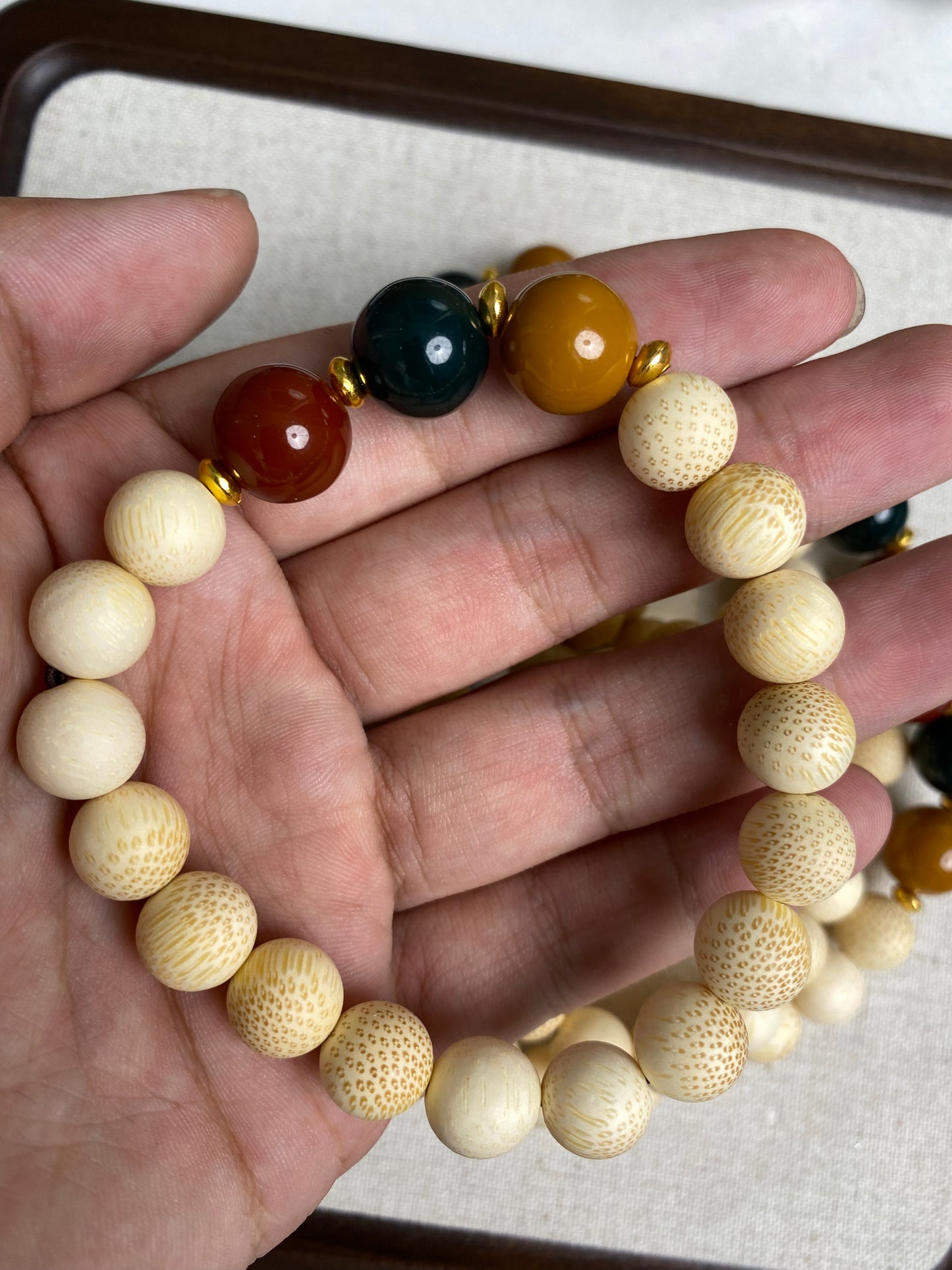 Bamboo beads