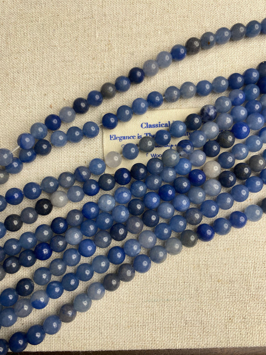 Blue aventurine 6mm