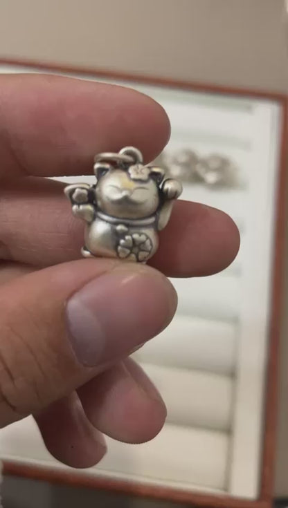 Lucky Cat Silver 999