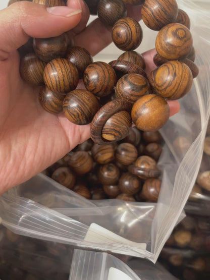 Tiger Skin sandalwood 20mm